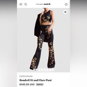 NWD
Cynthia Rowley
Bonded Fit and Flare Pant 

Size 4